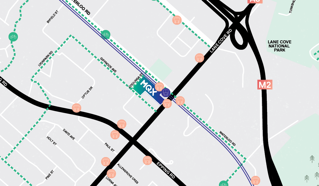 MQX location map